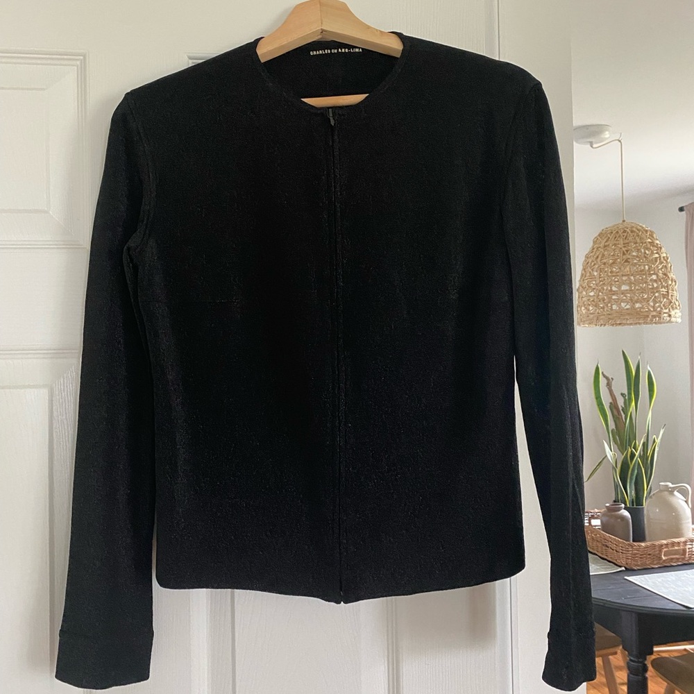 Black Shimmery Jacket